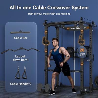 Multifunction Adjustable LAT Pull Down Bar Cable Machine