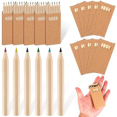 1pc 12/24 Colors Children's Sketching Wooden Colored Pencils. Erasable.  Ideal For Kids Student Drawing