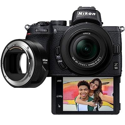  Nikon Z fc with Special Edition Prime Lens, Retro-inspired  compact mirrorless stills/video camera with matching 28mm f/2.8 prime lens