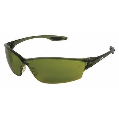 MCR Safety Checklite Scratch-Resistant Safety Glasses, Gray Lens