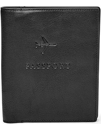 Valante Premium Family Travel Document Organizer Capacious RFID 1-3  Passport Holder Nylon Wallet (Medium), Rfid Blocking, grey