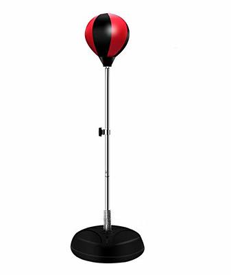 VEVOR Boxing Speed Trainer, Rapid-Reflex Boxing Reflex Bar, Training Ball  with Gloves, Solid Speed Punching Bag Free Standing, Adjustable Height for