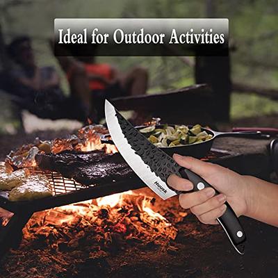 Outdoor Camping Knife Hand Meat Knife Hand Grilled Meat Knife