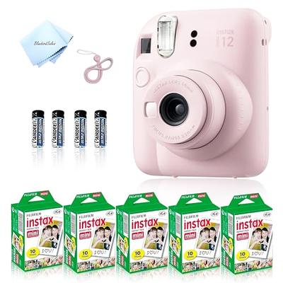 Cámara Fujifilm Instax Mini 12 Blossom Pink + 10 Fotos