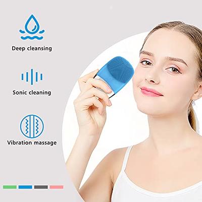 Silicone Cleaning Brush, Face Scrubber Silicone Facial Deep Cleansing Brush  Pad for Skin Exfoliation, Portable Clean Skin Multifunctional Face