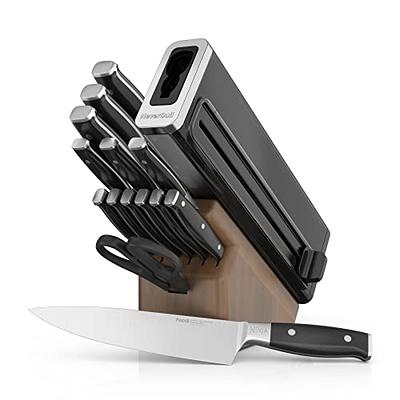 AIRPJ 14 Piece Stainless Steel Knife Block Set