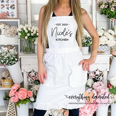 Mothers day Gift Ideas, Mama Apron, Personalised Apron