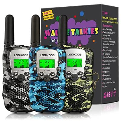 t-388 2 pack kid walkie-talkie set