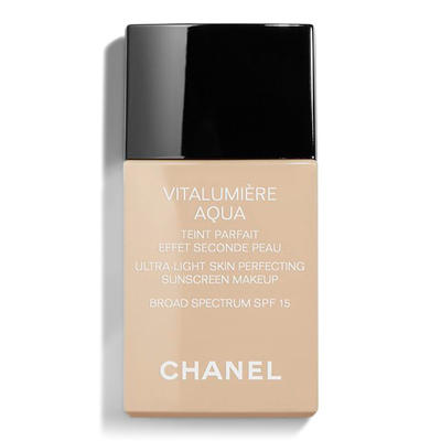 CHANEL, Makeup, Chanel Vitalumiere Aqua Foundation Beige