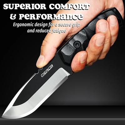 SHOOZIZ HAN312 Pocket Knife Folding Knife for EDC, 3.38 DC53 Steel Blade  G10 Handle Folding knife