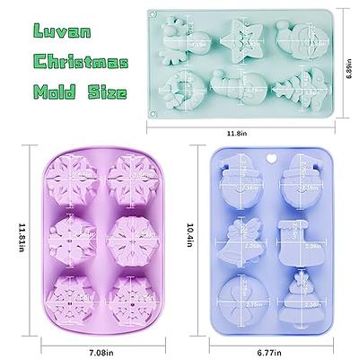 6 Cavities Christmas Tree Silicone Soap Mold Soap Mold Silicone