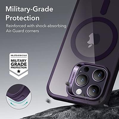 ESR MagSafe iPhone 14 Pro Max Case, Shockproof Full Body Case w/Kickstand  Purple