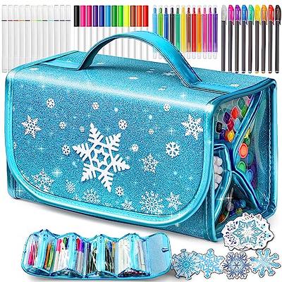 beefunni Snowflake Fruit Scented Markers Set 45 Pcs with Glitte Pencil  Case, Kids Coloring Marker Drawing Kit, School Art Supplies for Girls &  Boys, Frozen Gifts for Girls 4 5 6 7 8 9 Year Old - Yahoo Shopping