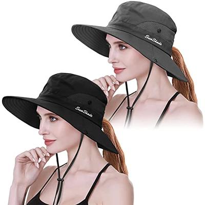 Sun Hats for Women Hiking Fishing Hat Wide Brim Hat with Large Neck Flap  Sun Protection Hats for Men and Women Navy Blue - Yahoo Shopping