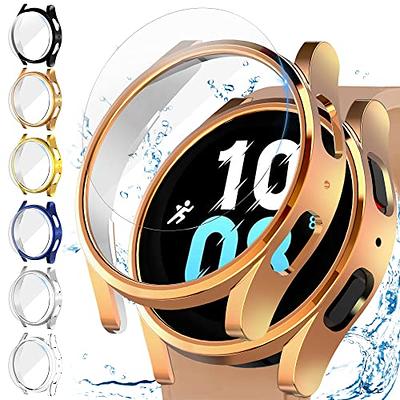 Nxtudy 5+5 Pack for Galaxy Watch 6 Screen Protector Case 40mm, Hard PC  Protective Bumper Cover with Bubble Free Anti-Fog Tempered Glass Set  Compatible with Samsung Galaxy Watch 6 40mm - Yahoo Shopping