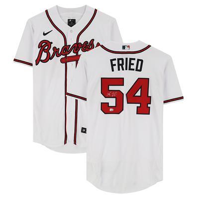 Max Fried Men's Atlanta Braves Alternate Jersey - Black Golden Replica