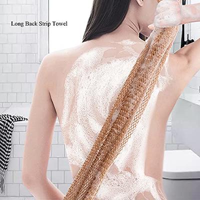 3 Pieces African Bath Sponge African Long Net Washcloth Exfoliating Shower  Body Scrubber Back Scrubber Skin Smoother for Women Men Daily Use - Yahoo  Shopping