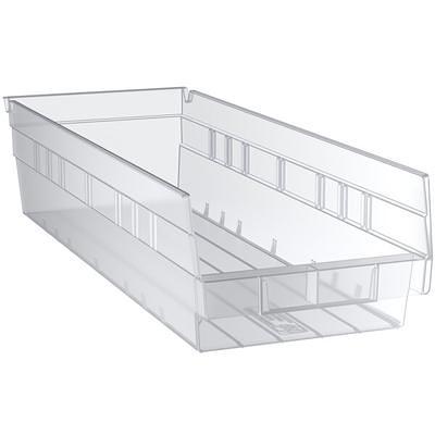 8w X 4d X 8h Plastic Food Storage Container Clear - Brightroom