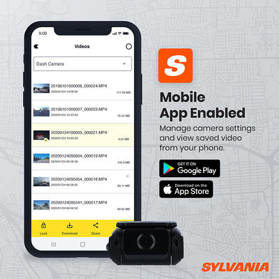 SYLVANIA Roadsight Basic Dash Camera