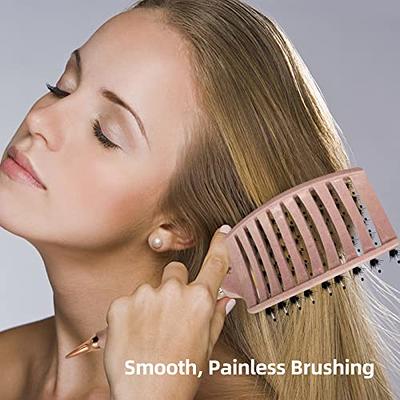 Nylon Professional Hairbrush for fine, thin, damaged & short hair