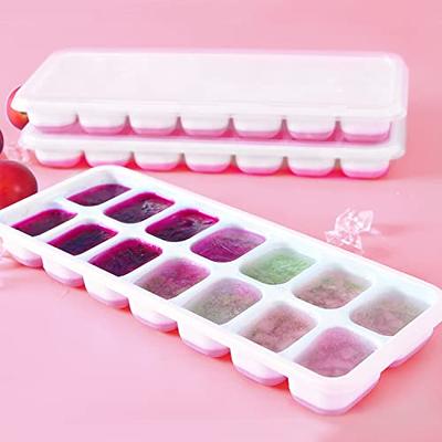 36 Grids Ice Cube Trays Silicone Ice Cube Molds Mini Small Square Ice Cubes,Easy  Release Reusable and BPA Free Ice Cube Maker for Whiskey  Storage,Cocktail,Beverages 