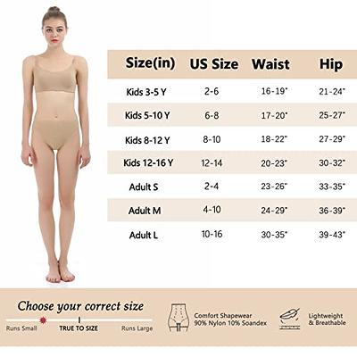  iMucci Professional Girl Ballet Dance Briefs Women - Beige  Velvet Cotton Mid Rise Waist Panty Gymnastics Underpants (for Child 5-10  Years) : Clothing, Shoes & Jewelry