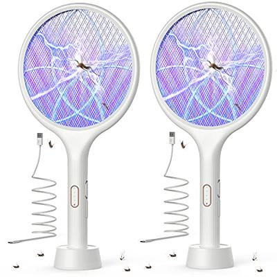 AEDILYS Bug Zappers Outdoor, 4200V High Powered Electric Mosquito