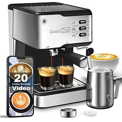 LAOION Cuban Coffee Maker, 6 Cup Electric Espresso Coffee Maker, 300ml  Portable Cafeteras Electricas Modernas, Electric Moka Pot with Detachable  Base & Overheat Protection, Espresso Machines for Home - Yahoo Shopping