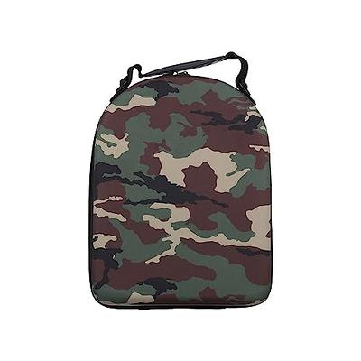  Lids Cap Luggage Container(Camo Exterior & Black Interior) -  Durable Storage for Baseball Caps, Hat Organizer Holder for 6 Caps, Hat  Travel Case, Carrier : Home & Kitchen