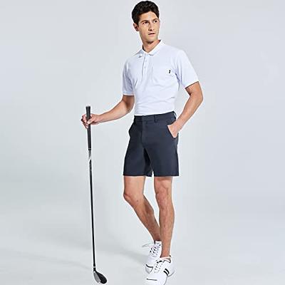 MIER Men's Quick Dry Golf Polo Shirt