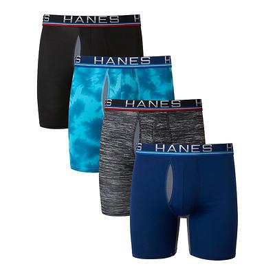 Men's Hanes Sport 4-Pack X-Temp Total Support Pouch Long-Leg Boxer Briefs,  Size: Small, Multicolor - Yahoo Shopping