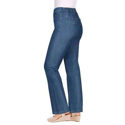 Plus Size Women's Perfect Side Elastic Jean by Woman Within in Medium ...