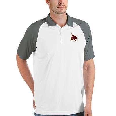 Men's Antigua Black/Steel Carolina Panthers Nova Polo - Yahoo Shopping