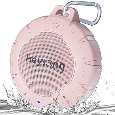 HEYSONG Shower Bluetooth Speaker, IP67 Waterproof Wireless