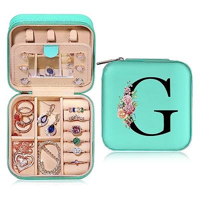 EverGlimp Small Travel Jewelry Case For Women