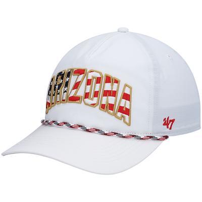 Men's '47 White Cincinnati Bengals Hitch Stars and Stripes Trucker