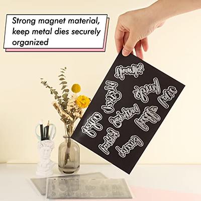 44 Pcs/Set12 Rubber Magnetic SheetsThickness0.8mmDouble-Sided