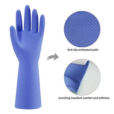 Soft Scrub Reusable Latex Gloves (6-Pack)- Large/X-Large