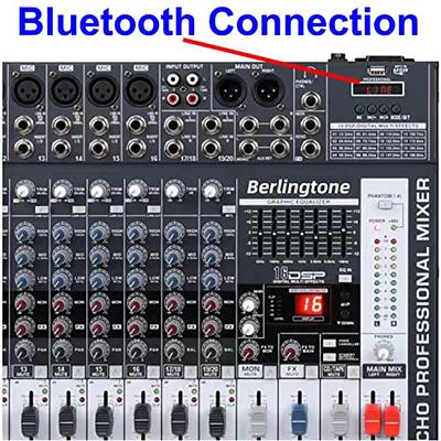 Pyle Pro 12-Channel Bluetooth Studio Mixer and DJ Controller Audio Mixing  Console System