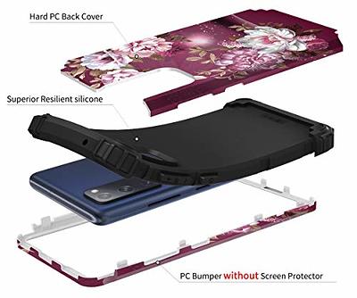  Casetego Compatible with Galaxy S21 5G Case,Floral