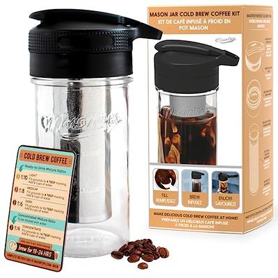 BTaT- Cold Brew Coffee Maker, Iced Coffee Maker, 2 Liter (2 Quart, 64 oz),  Iced Tea Maker, Cold Brew Maker, Tea Pitcher, Coffee Accessories, Iced Tea  Pitcher, Cold Brew System - Yahoo Shopping