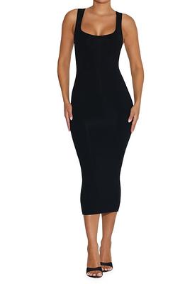 Naked Wardrobe The NW Strapless Bodycon Midi Dress - Macy's