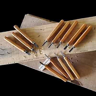 CraftyBook Wood Carving Kit - 12 Wood Carving Tools with