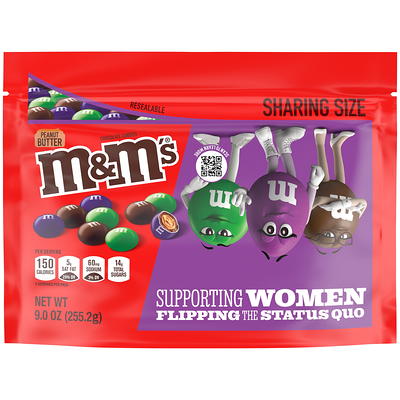 M&M's Limited Edition Peanut Chocolate Candy, Sharing Size - 10.05