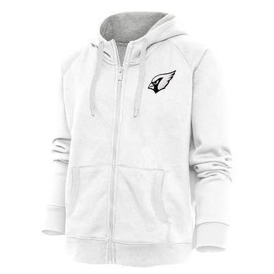 Women's Antigua Blue Detroit Lions Victory Full-Zip Hoodie