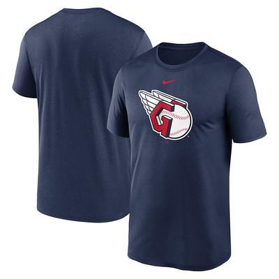 Men's Nike Navy Atlanta Braves 2022 Gold Program Logo T-Shirt, Size: Small, Blue