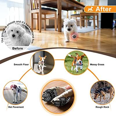 VALFRID Dog Paw Protector Anti-Slip Grips to Keeps Dogs from Slipping on Hardwood Floors,Disposable Self Adhesive Resistant Dog Shoes Booties Socks