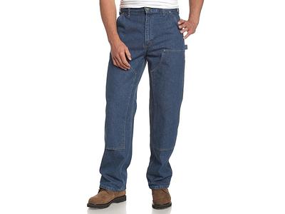 Carhartt Men's Logger Washed Denim Dungaree Pant (Darkstone) Men's Jeans -  Yahoo Shopping