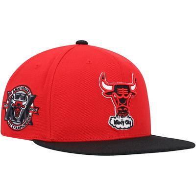 Men's Chicago Bulls Mitchell & Ness Black Hardwood Classics