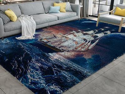 Clipper Ship Latch Hook Rug Kit